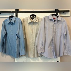 Men’s Dress Shirt Bundle XL